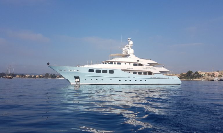 Motor yacht Awatea naval architecture and yacht construction Diana Yacht Design