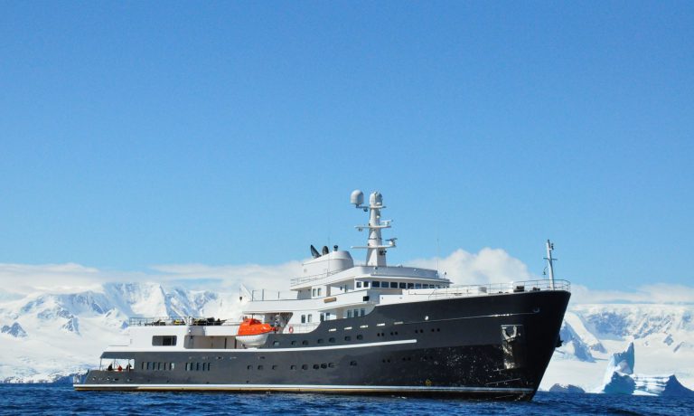 Explorer yacht Legend by Icon Yachts Explorer yacht Legend in the Arctic by Icon Yachts