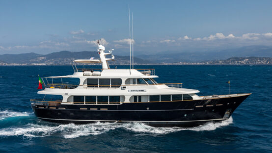 Robbie Bobby with exterior desgin and naval architecture by Diana Yacht Design