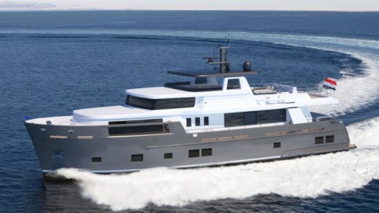 Explorer by Van der Valk with naval architecture by Diana Yacht Design