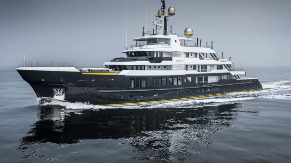 MY Scout by Hakvoort with naval architecture by Diana Yacht Design