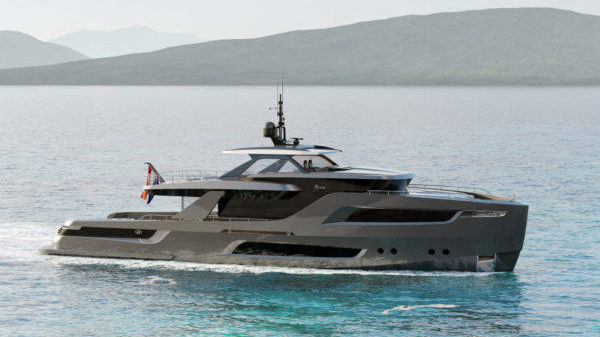X-treme 105 seaview built by Holterman Shipyard