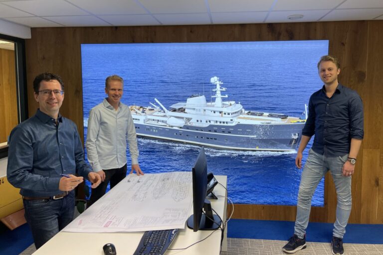 Team Diana Yacht Design, marine engineers Team Diana, Jerry Lakeman, Yoeri van Ommen, Lars de Smit