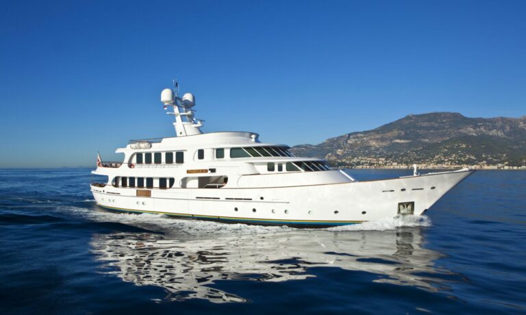 45 metre Motor yacht Pamela V with exterior design and naval architecture by Diana Yacht Design
