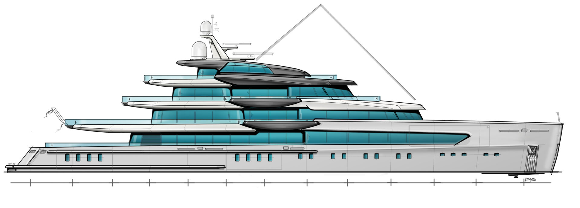 Diana Yacht Design unveils 70m concept Kaizen