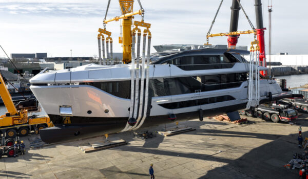 Shine, ex project Evo, built by Van der Valk shipyard
