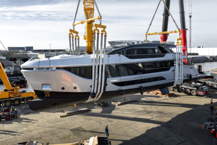 Shine, ex project Evo, built by Van der Valk shipyard