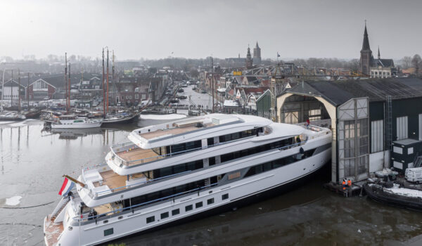 Launch Asia - 61m superyacht by Royal Hakvoort