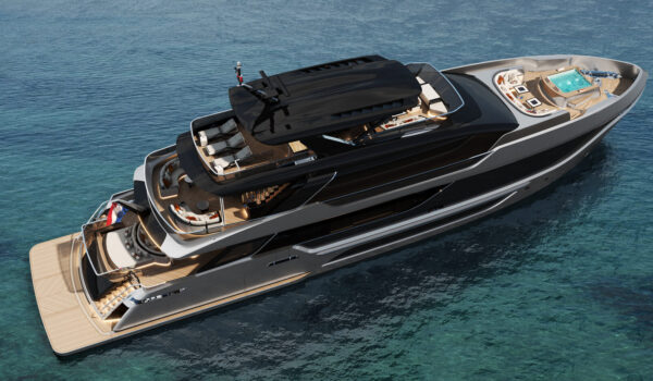 Project EVO - 40m - Naval architecture by DIANA