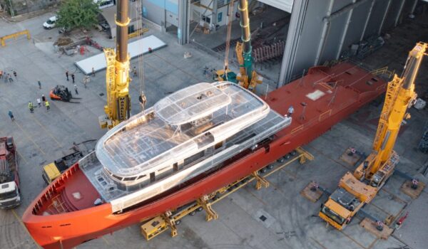 In build - Project Sea Club at Alia Yachts