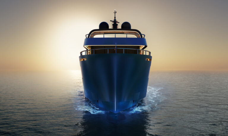 Dutch design yachts sea rover front shot2.j Sea Rover bow - 42m superyachts by Dutch Design Yachts