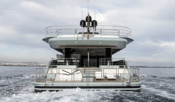 Limerence aft deck - 52,5m superyacht