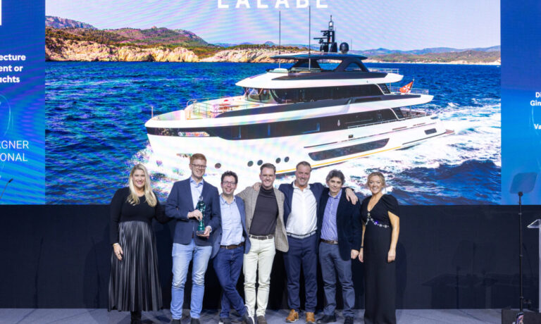 LALABE wins triple award at 2026 Superyacht Design Festivall including Best Naval Architecture