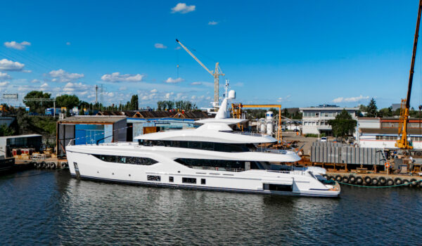 Project Moonlight at Conrad shipyard with naval architecture and engineering by Diana Yacht Design
