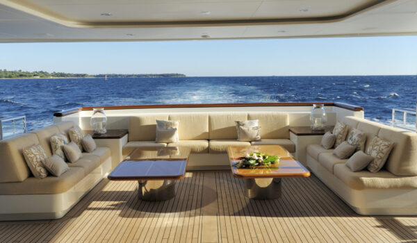 Lady Maxine, ex. Mirgab VI, main deck aft, built by Royal Hakvoort Shipyard