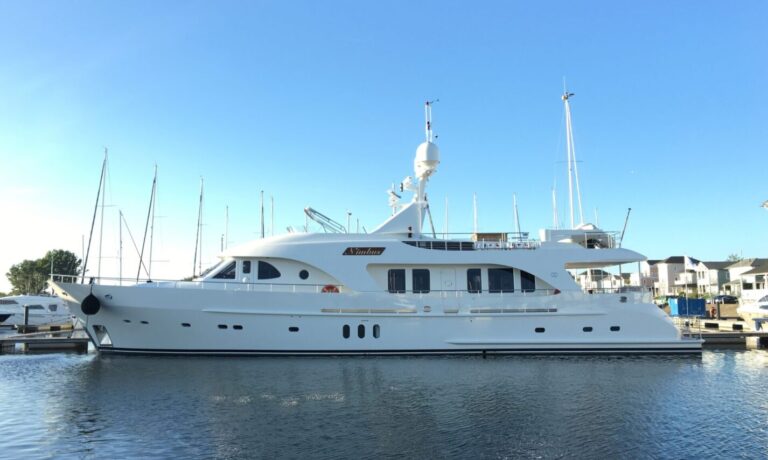 Nimbus, ex Alaska 39 m motor yacht built by Moonen Yachts