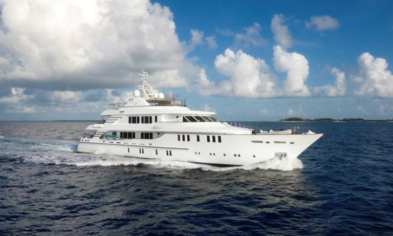 Mystic, 46m cruising. Naval Architecture by Diana Yacht Design