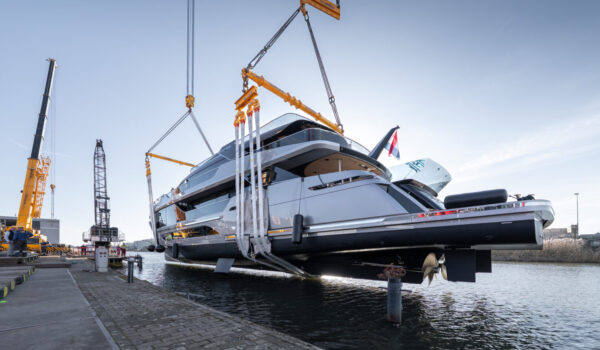 Shine, ex project Evo, built by Van der Valk shipyard, Engineering by Diana Yacht Design