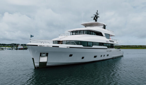 Lollipop by Moonen Yachts during sea trials