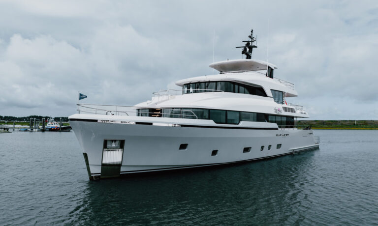 Lollipop by Moonen Yachts during sea trials