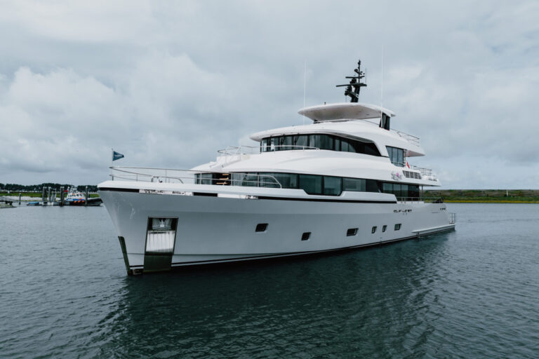 Lollipop by Moonen Yachts during sea trials